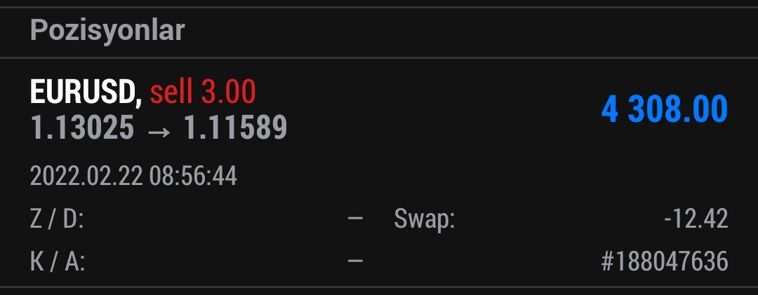 #EURUSD #DolarEuro Alış satış noktalarına dikkat etmek yeterli olur. Krizi fırsata çevirmek için biraz bilgili olmak gerekir. Rastgele işlem açmayınız.