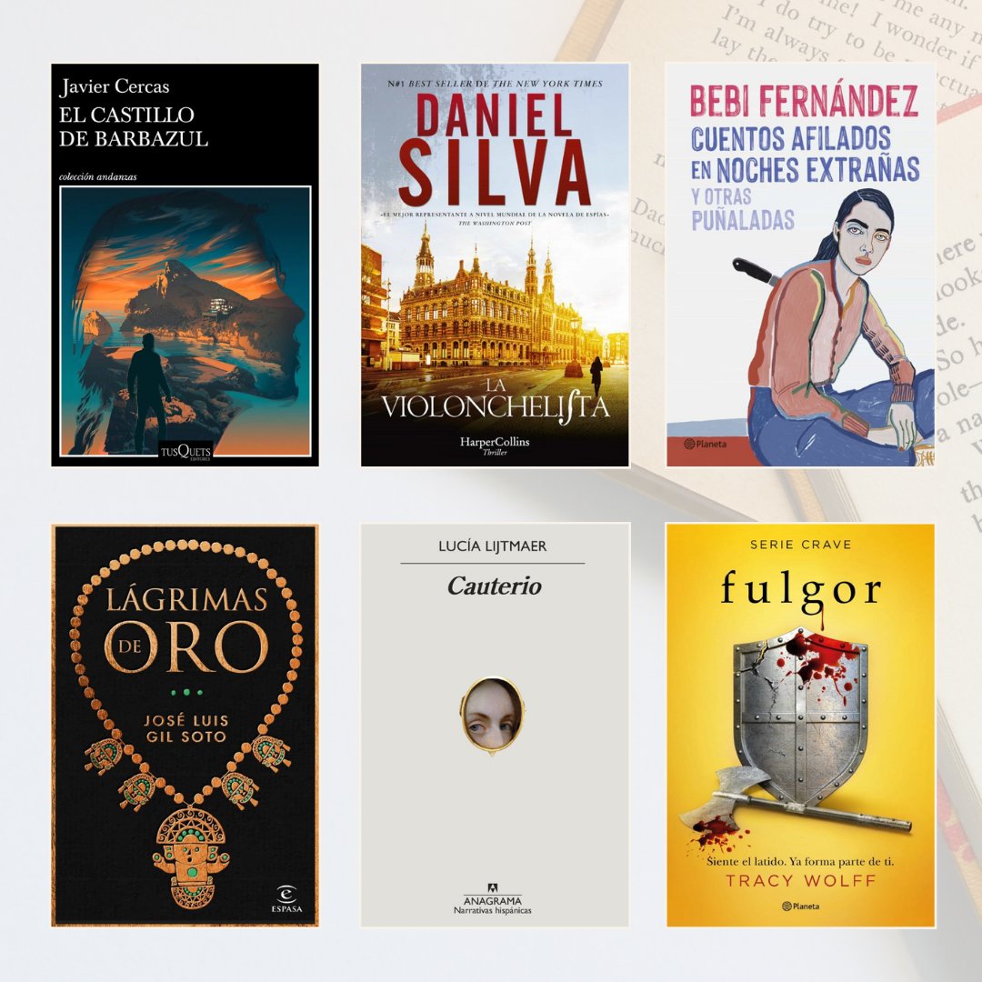 Lecturalia's tweet photo. ¿Listo para descubrir qué #NovedadesLiterarias nos trae la primera semana de marzo? 🆕

Nuevos libros de Javier Cercas, Daniel Silva, Bebi Fernández, Sarah J. Maas o Piedad Bonnett 📚

¡Que no se diga que no empieza bien el mes! 📅 https://t.co/kpQ2rMite8