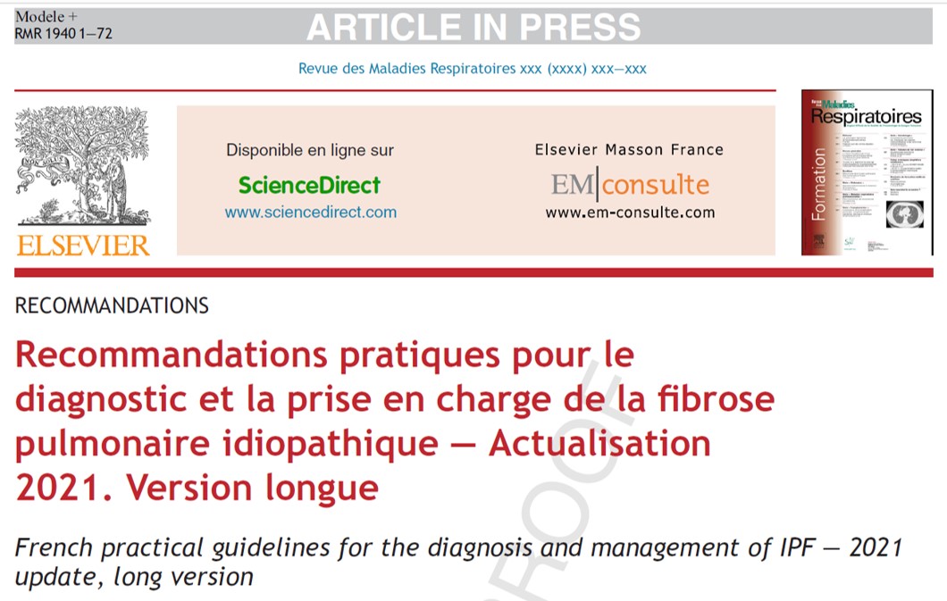 A l'occasion de la journée internationale des maladies rares, grande nouvelle: les recommandations françaises sur la fibrose pulmonaire idiopathique sont sous presse! @APEFPI <a href="/SPLF_SocPneumo/">Société de Pneumologie de Langue Française (SPLF)</a> <a href="/RespiFIL/">FSMR - RespiFIL 🫁</a>