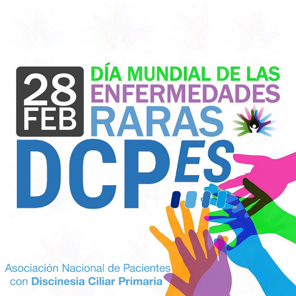 Hoy nos hacemos visibles pero estamos todo el año. #EnfermedadesRaras No somos raros, somos únicos <a href="/dcpes_org/">DCPES. Discinesia Ciliar Primaria / Kartagener</a>