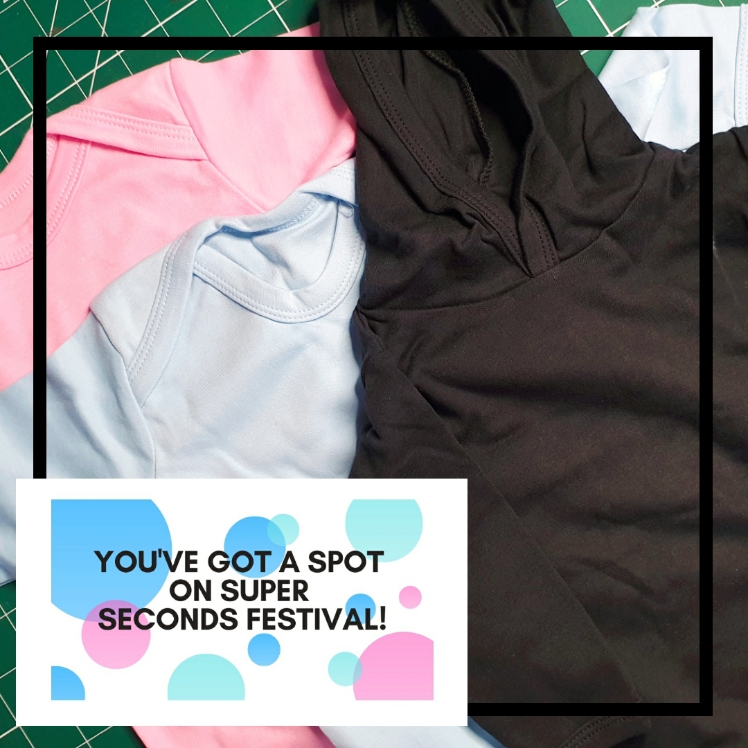 Super stoked to have a spot at the @supersecondsfestival.
Ive got a few things in the seconds box already, and I've got something very exciting planned with these one-off baby grows!

#supersecondssaturday #supersecondsfestival #screenprinter #screenprinting