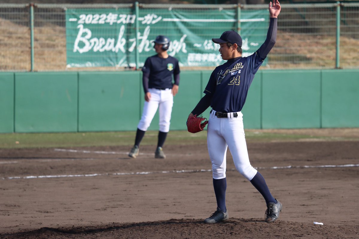 nifsbbc's tweet photo. ⚾️OP戦⚾️
🗓2/28(月)
🏟#鹿屋体育大学野球場
🆚#西南学院大学
西南大|000 000 060| 6
鹿体大|100 000 000| 1
原(③#済々黌)の二塁打からチャンスを作り先制に成功!!
古殿(④#鹿児島南)が6回を無失点の好投も8回に大量失点し敗戦
#鹿屋体育大学
#鹿児島
#鹿屋
#NIFSBlueWinds
#KANOYAPRIDE https://t.co/LJcnhY4N8A