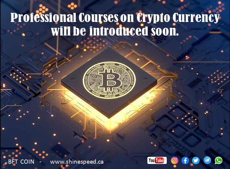 Very soon you will come across professional courses on crypto currency by many of the renowned universities worldwide. Infact, many professional traders offer this course, but without any official certification.😊😊  #cryptocurrency #Bitcoin #SHIB #BFT