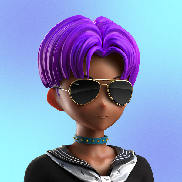 DvdplNft's tweet photo. me in web 2 vs me in web 3 🖼️🍇💜 #CloneXFam #Metaverse @RTFKTstudios https://t.co/aaB0H52cuE