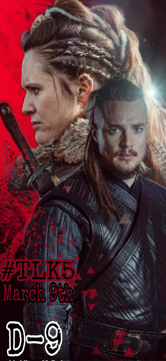 TheLastKingdo20's tweet photo. โ๏ธ๐ฅ Who's readyyyyy??! ๐ฅโ๏ธ
D-9 / J-9 !!!
#TLK5 #TheLastKingdom #TLK5Countdown #AlmostThere @emycox #AlexanderDreymon #Netflix @NetflixFR @netflix @TheLastKingdom https://t.co/1wzfmJovjZ