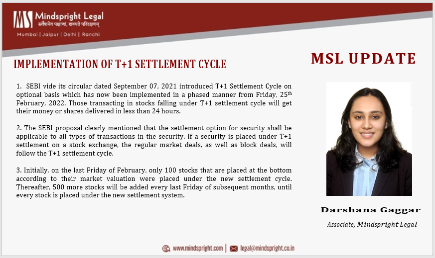 mindspright's tweet photo. IMPLEMENTATION OF T+1 SETTLEMENT CYCLE

#developingmarkets #t+1 #settlementcycle #securitiesmarket #newimplementation 
#sebi
#mslupdates
#sebicirculars 
#amendments    
#stockmarket #stockmarkets #stockmarketnews #stockmarketinvesting #indianstockmarket #StockMarketindia https://t.co/yolAUzMUeP