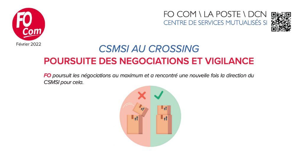 focomlaposte's tweet photo. ⭕️ Accès à la publication 👉 https://t.co/ssu362teYP

#FOCOM #forceouvriere #actionsyndicale #LaPoste #DCN #CSMSI #negociations #demenagement https://t.co/dnuZTmuTWj