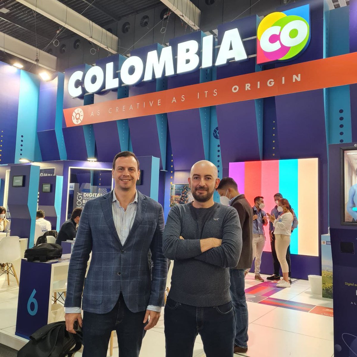 CeibaSoftware's tweet photo. Day 1 is going absolutely fantastic at the #MobileWorldCongress Barcelona 2022. Our marketing and sales director, @ctorresv20 and our Customer Success manager, Zeki are there committed to create value and #TransformTheFuture 
@CeibaSoftware https://t.co/slgzXvlvaL