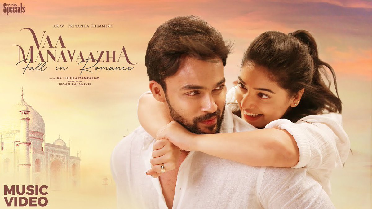 Aarav Kizar (@aravoffl) on Twitter photo It’s here ♥️
Watch the beautiful #VaaManavaazha music video right on  ▶️
youtu.be/ThEOkBV7KK8
#Thinkspecials 
<a href="/priyathimmesh/">Priyanka Thimmesh</a> <a href="/rajonlinelk/">Raj Thillaiyampalam</a>  <a href="/jehansaai/">jegan palanivel</a> <a href="/anand16na/">V S Anandhakrishna</a> <a href="/tamilkumaranm/">Tamilkumaran</a>  <a href="/VaruonT/">Varuon Thushyanthan</a> #NarmadhaSivaranjan <a href="/saravanan1465/">saravanankumar</a>
<a href="/NITHYAVENKADES1/">NITHYA VENKADESAN</a> <a href="/yamini_sathish/">Yamini Sathish</a> It’s here ♥️
Watch the beautiful #VaaManavaazha music video right on  ▶️
youtu.be/ThEOkBV7KK8
#Thinkspecials 
<a href="/priyathimmesh/">Priyanka Thimmesh</a> <a href="/rajonlinelk/">Raj Thillaiyampalam</a>  <a href="/jehansaai/">jegan palanivel</a> <a href="/anand16na/">V S Anandhakrishna</a> <a href="/tamilkumaranm/">Tamilkumaran</a>  <a href="/VaruonT/">Varuon Thushyanthan</a> #NarmadhaSivaranjan <a href="/saravanan1465/">saravanankumar</a>
<a href="/NITHYAVENKADES1/">NITHYA VENKADESAN</a> <a href="/yamini_sathish/">Yamini Sathish</a>