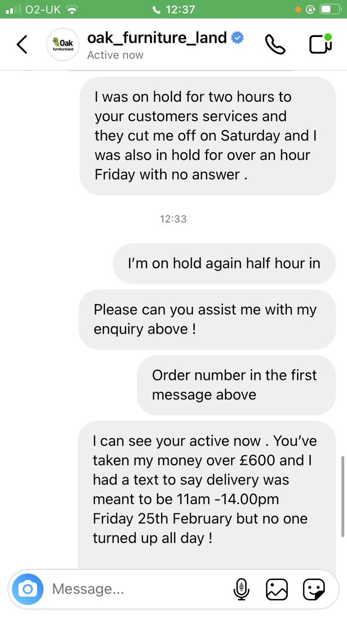 Harry_Williams1's tweet photo. See photos below,Oak Furnitureland have taken over £600 of our money,no wardrobe has turned up when it was supposed to,they won’t answer the phones constantly on hold for two hours at a time,no replies to messages,no updates online whats going on? #oakfurnitureland #ordernothere https://t.co/3PCptPKBTc