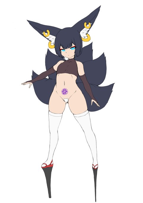 お腹の印は惨華ちゃんが施した封印術です 