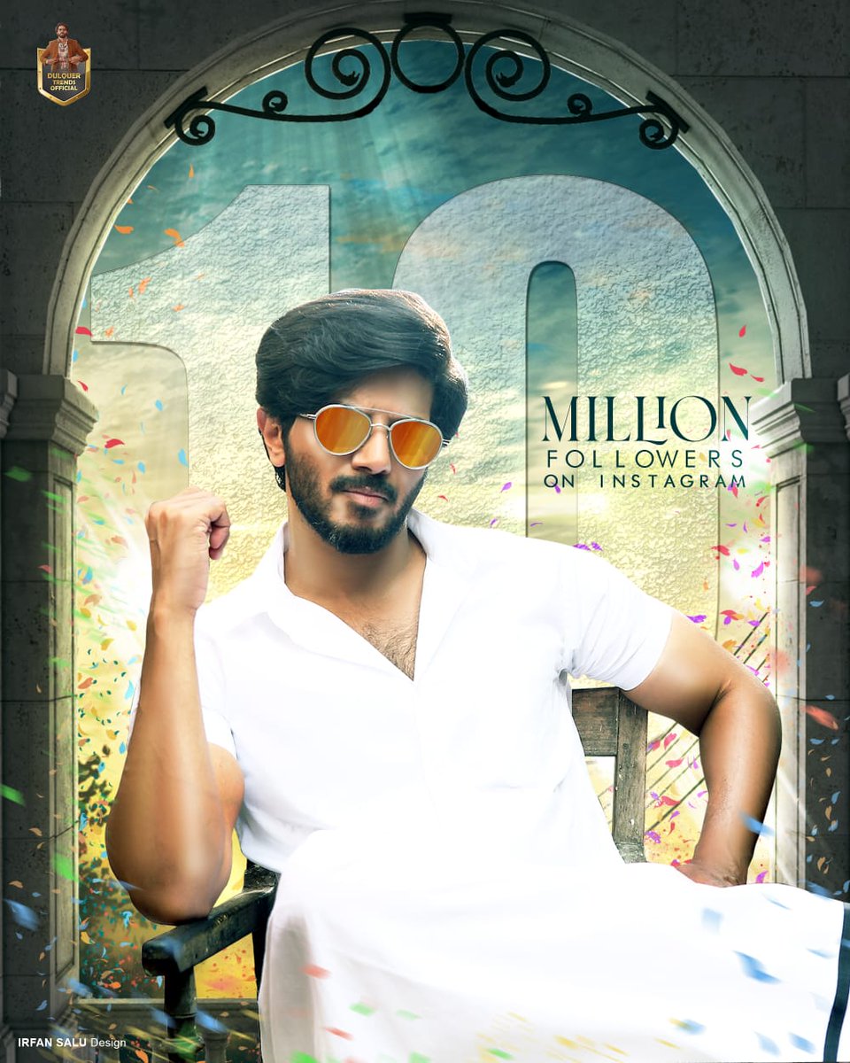 teamdqnm's tweet photo. The dawn of History. The First Malayalam actor #DulquerSalmaan clocked in 10 million followers on Instagram !! Congrats .@dulQuer ❤️👏

#10MDQAdmiresOnInsta https://t.co/Ss3eC37qaH