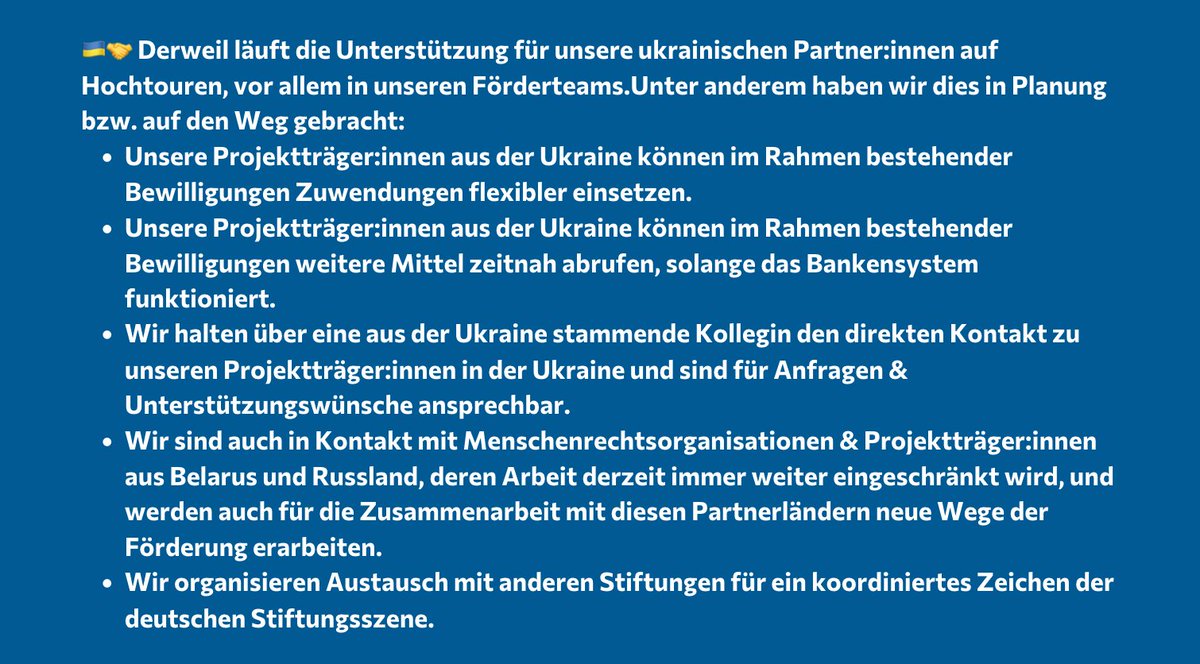Wir glauben, dass der Einsatz für Menschenrechte überall auf der Welt, für die gleiche Würde aller Menschen und für ein friedliches und solidarisches Miteinander selten so wichtig war wie heute. Daher werden wir auch in diesen Tagen auf unseren Social Media-Kanälen posten,...