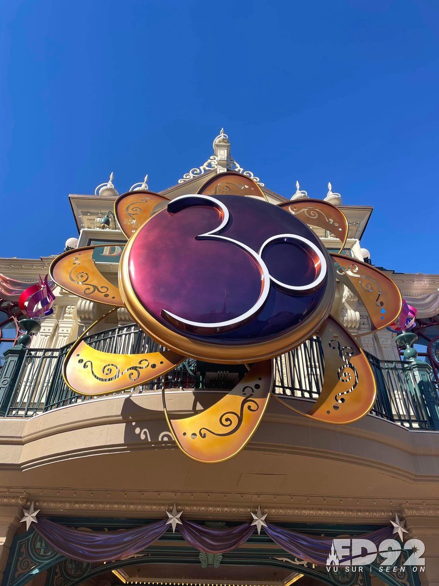 It’s back 👀 #DisneylandParis30