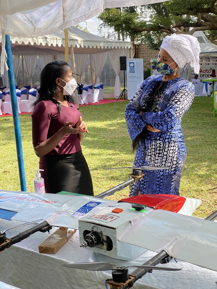 SwiftLabAi's tweet image. A discussion between the @UNDP Regional Director, @ahunnaeziakonwa and @SwiftLabAi COO, @anniehnderitu1 about the work we are doing to help marginalized communities gain access to effective healthcare in Africa.