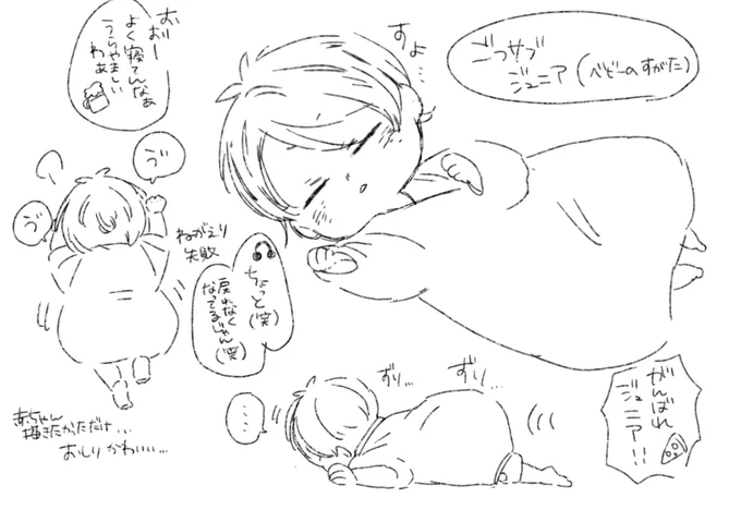 ごつサブジュらくがき 