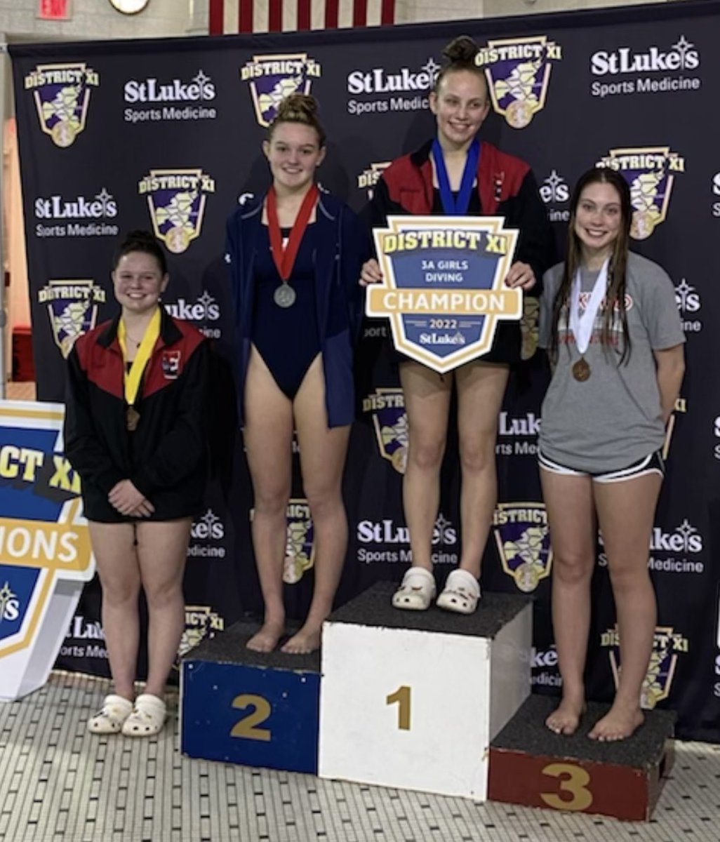 Congratulations Nicole on Taking 3rd place in the District XI Dive Championships held over the weekend.