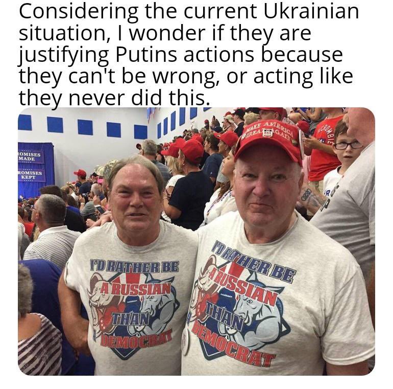 101zman's tweet image. Don’t forget Republican Voters  supported the Putin !