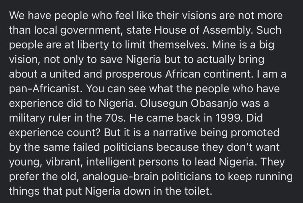 Omoyele Sowore (@yelesowore) on Twitter photo 