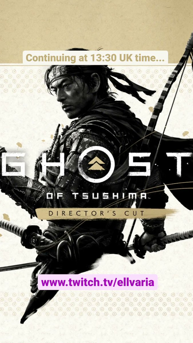 Ellvaria5657's tweet photo. Continuing #GhostOfTsushima today at 14:30 UK time on https://t.co/HZ6CSC1Yba
#Ellvaria #Ellvaria5657 #GOT #Twitch #Streamer #GirlGamer #Foxanne #PS5 https://t.co/Dpg2J5GgEz