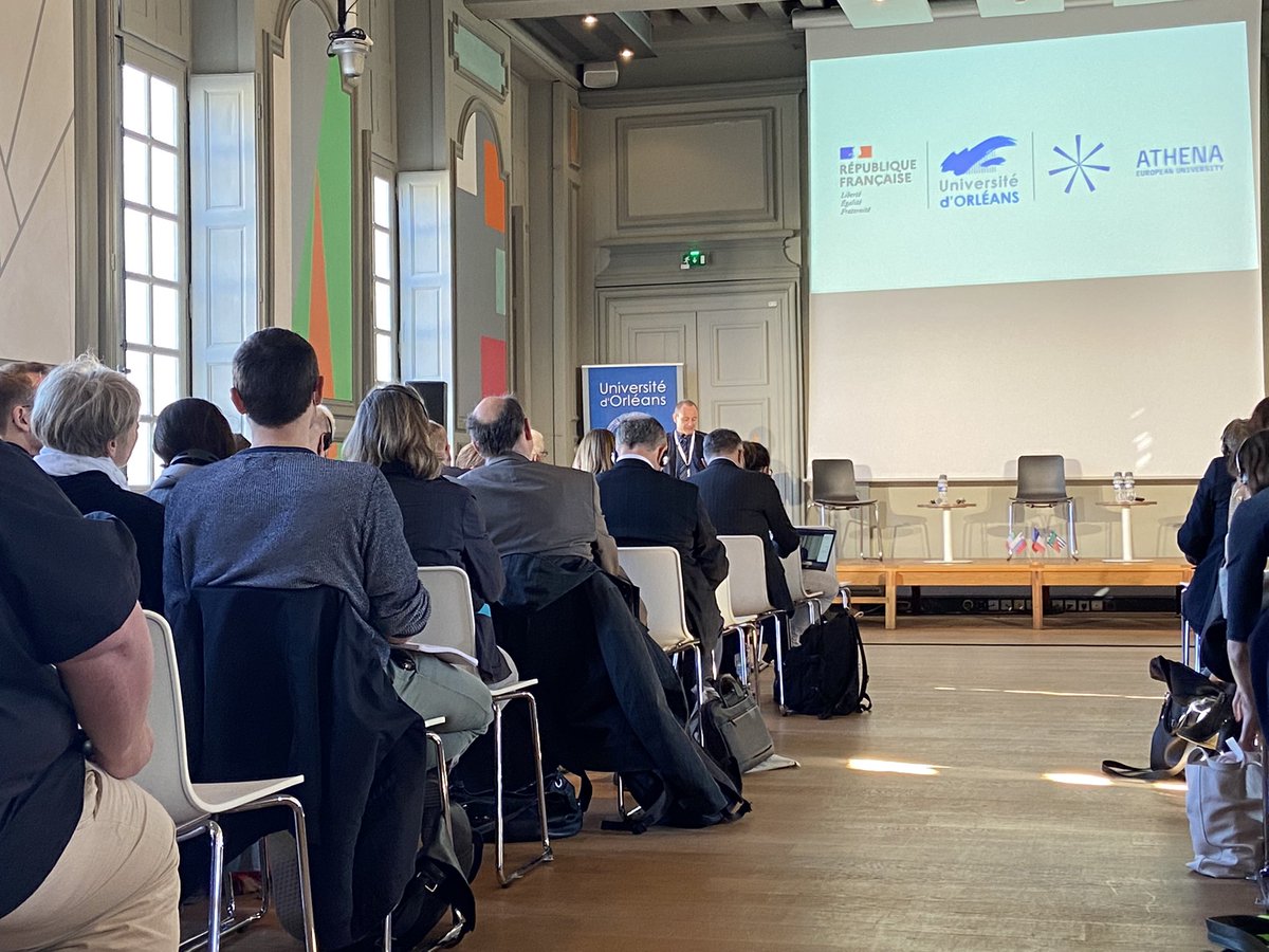 Univ_Orleans's tweet photo. [International]
Début de la table ronde @athena_europe sur « The European University initiative, from European policy to practice on the ground : Solutions for smart integration ».
Inscrivez-vous pour suivre le live ▶️ https://t.co/OQvlr7djNx https://t.co/P9x5ur6MDA