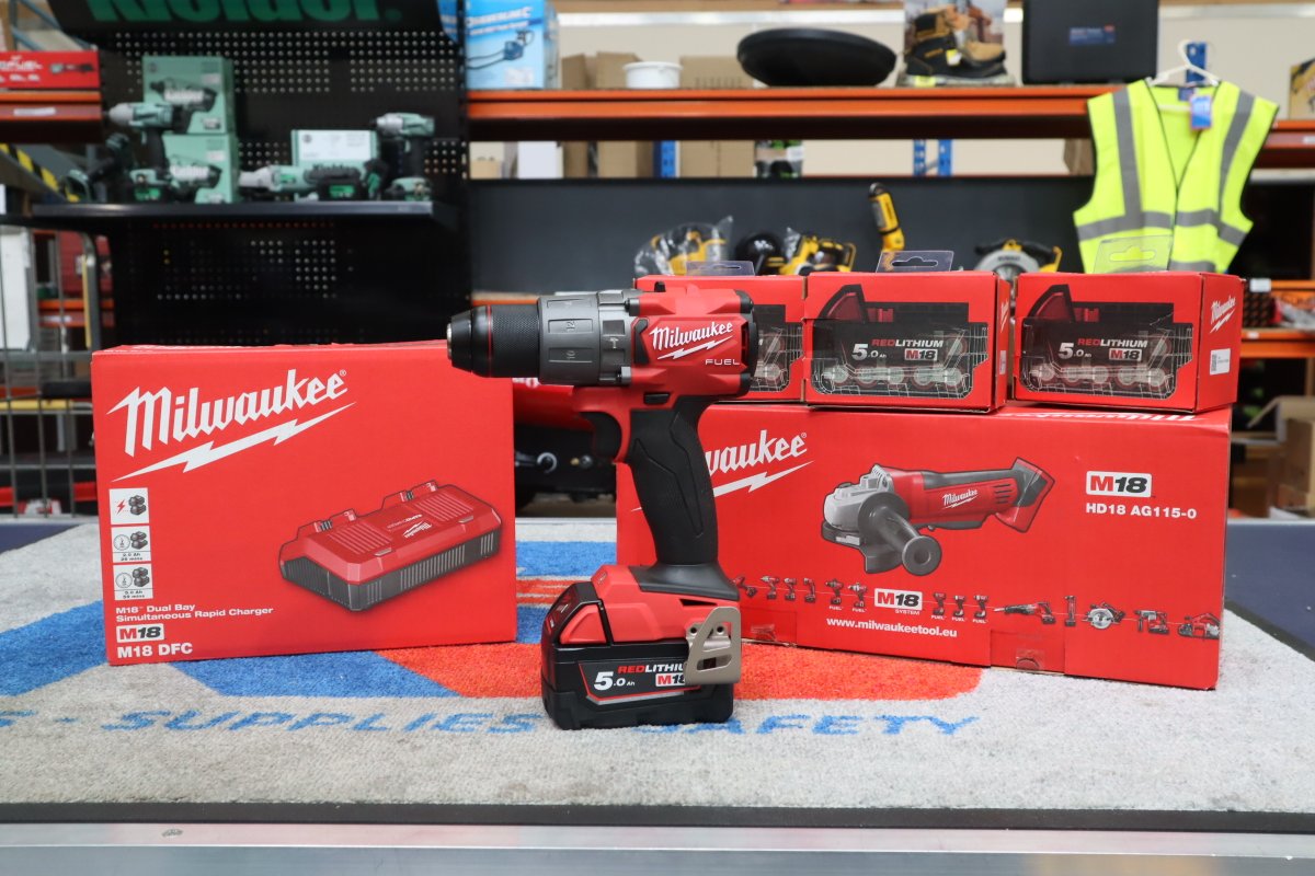 Another day... Another Milwaukee...

Milwaukee Power Tools , Batteries and Accessories all available from R&amp;C , Reform Street Hull.

#milwaukee 
#powertools 
#NothingButHeavyDuty
#tools #Hull #yorkshire #humberside