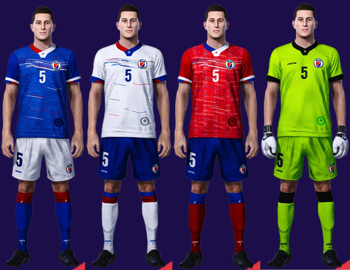 Those Selections, that nobody edits for the PES...
HAITI
Join to: facebook.com/groups/3082058…