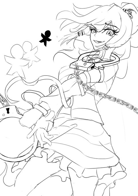 智霊奇伝新キャラの反獄王こと宮出口瑞霊ちゃんラフ
作画コスト思いの外高くない? 