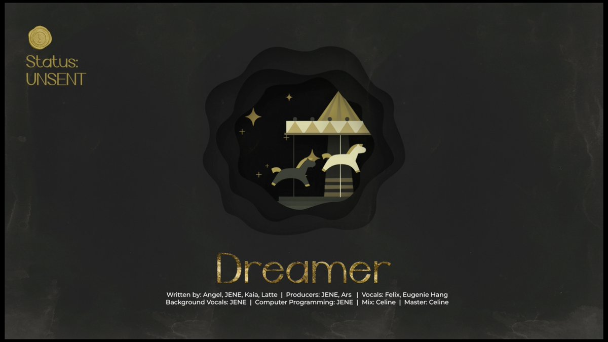 dwneofficial's tweet photo. STATUS: Unsent ✉
Title Track "Dreamer" OUT NOW!

🔗: https://t.co/ge3Vp8oJkc

#Status_UNSENT
#Dreamer_IDKWTS_Release
#DWNE https://t.co/MNx9NACGx9