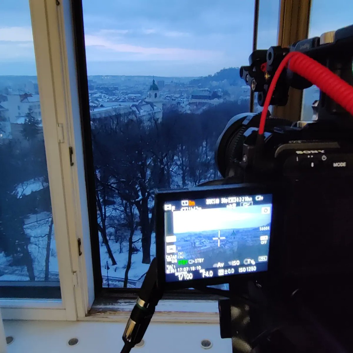newscamera75's tweet photo. In #lviv #ukraine for @RTLde @ntvde using @LiveU_Events @LiveU #newscameraman #cameraman #camera #behindthescenes #video #news https://t.co/jpXzXbcTVi