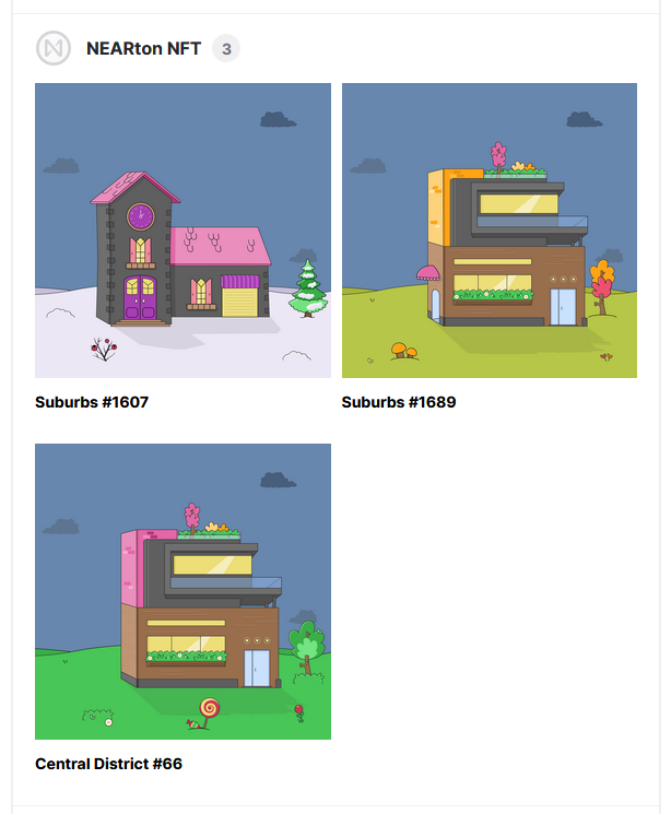 StormJedi2's tweet photo. Got 3 Nearton: 1 Central and 2 Suburbs from the secondary market. Love it! I'm not only the eth landlord of Webb3 Land and Sandbox. Near landlord I'm coming~

@MetaNEARton https://t.co/qiexVxhsMl