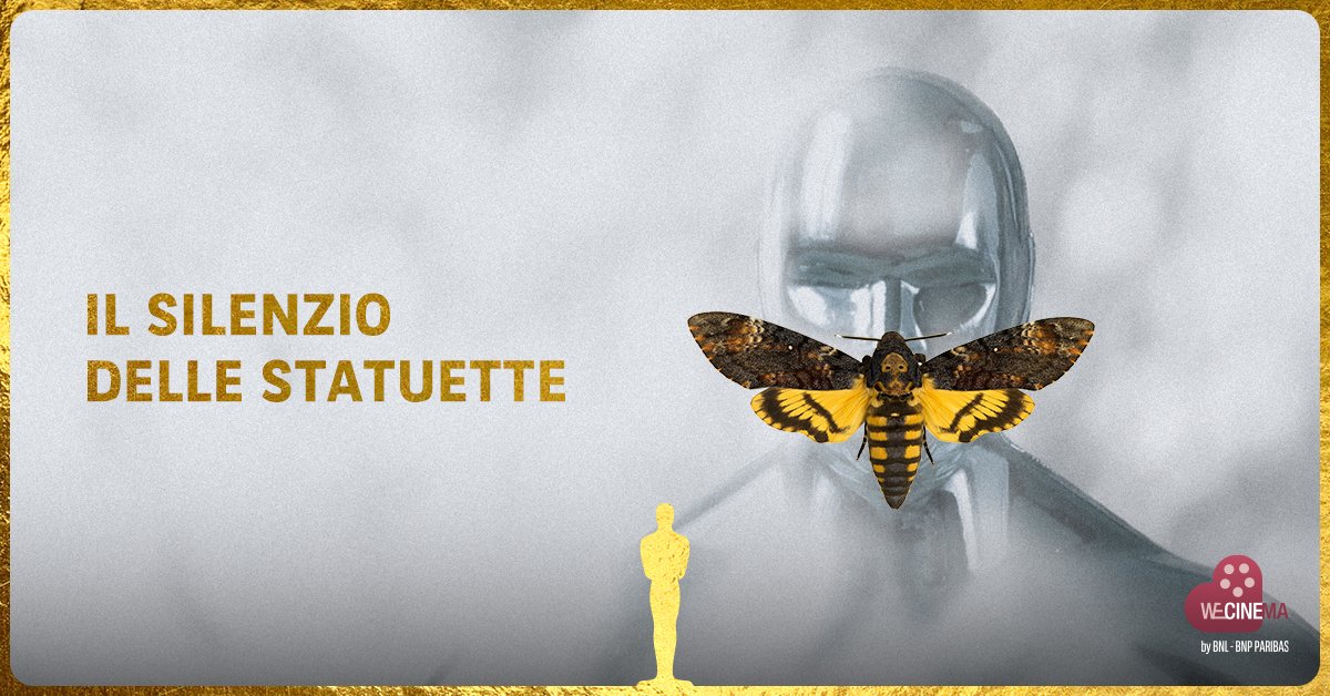 Siamo talmente impazienti che ormai vediamo gli #Oscar ovunque. 🔭 
E voi? Iniziamo noi: "Il silenzio delle statuette".
#CineOscar