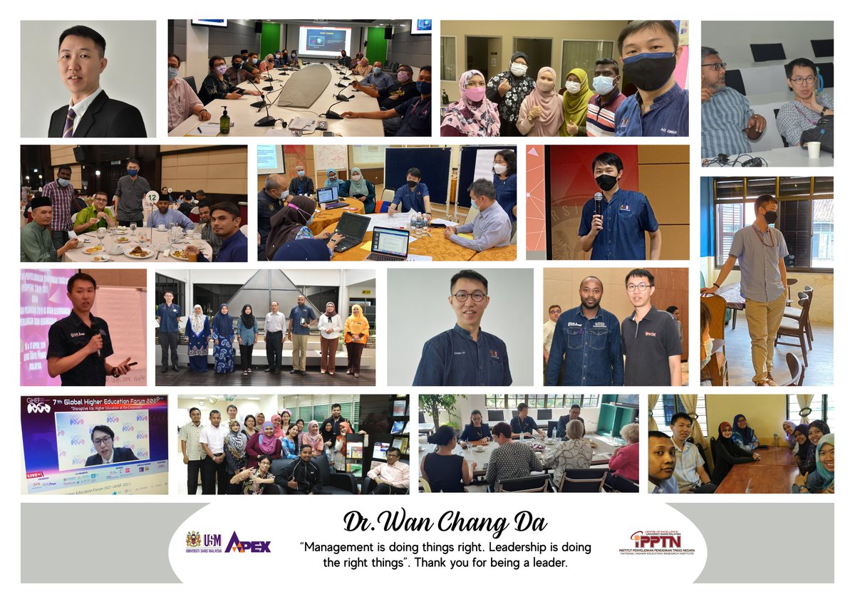 ipptn's tweet photo. Today will be our Director, Dr.Wan Chang Daβs last day in IPPTN as well as USM. Thank you, Dr.Wan Chang Da for your contribution to IPPTN. All the best for your future.
#staysafe #ipptn #ipptnusm #WeLead #USM https://t.co/HLD2Qf64fP
