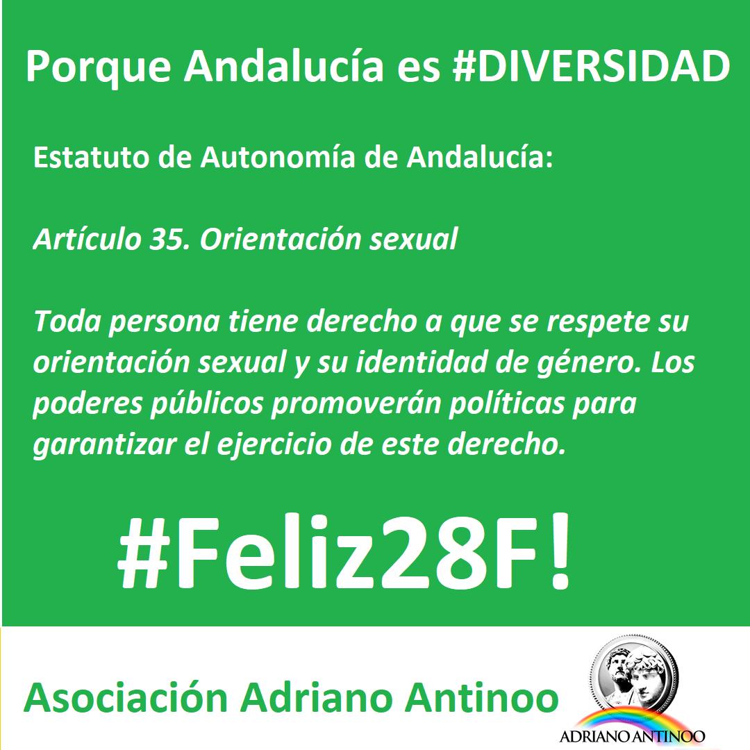 Porque Andalucía es #DIVERSIDAD, #Feliz28F!