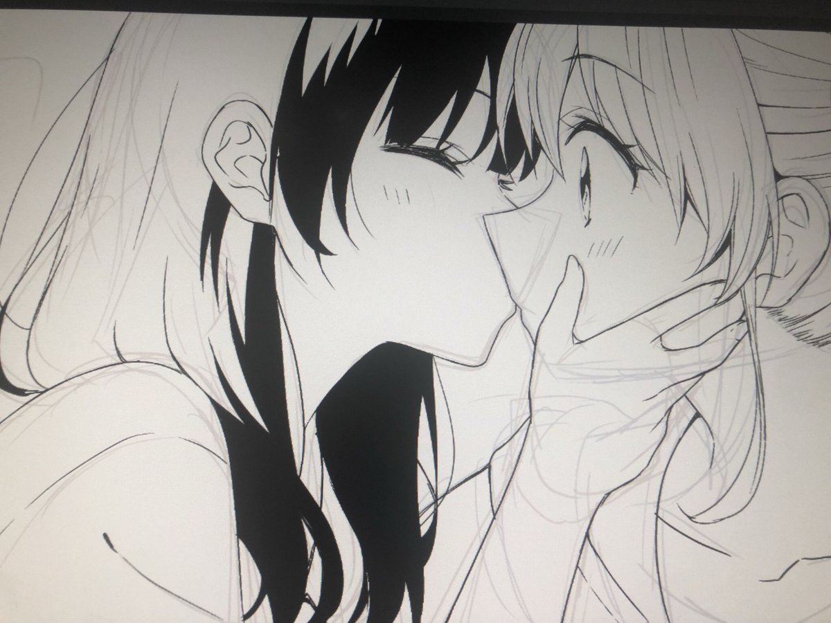 すわっぷ⇔すわっぷ
30分で1枚真っ白の状態からかけるかなって思ったけど全然無理だったわね
ラフはいけた 