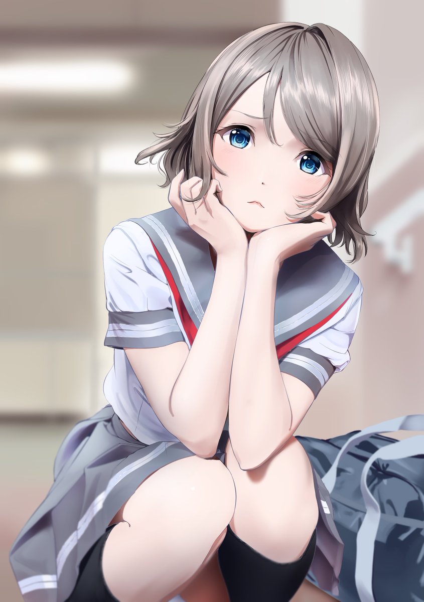 渡辺曜 「⚓️ 話聞いてるー?

クエ@syokupan_natto さんのお写真を参考に」|あまきちゃん@チリライバー🇨🇱のイラスト