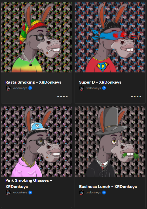 XrDonkey's tweet photo. 🔨@XrDonkey & @SturdyHogsNFT Collab Auction!
🕺Come join us for the 🐴XRDonkeys & 🐗Sturdy Hogs Collab Auction.
This auction will be running for 5 days.
Several items will be listed daily.
🔗https://t.co/ACFtkYHyl3
First one in a few hours!
#NFTauction https://t.co/ECv8fpRL8o