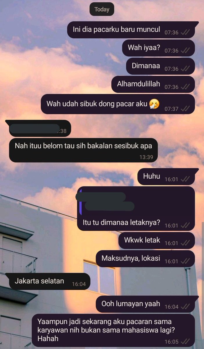 panik belom lulus kuliah gf x baru aja keterima kerja bf
😔 Cepetan kek skripsi aku kelar sendiri bisa ga si