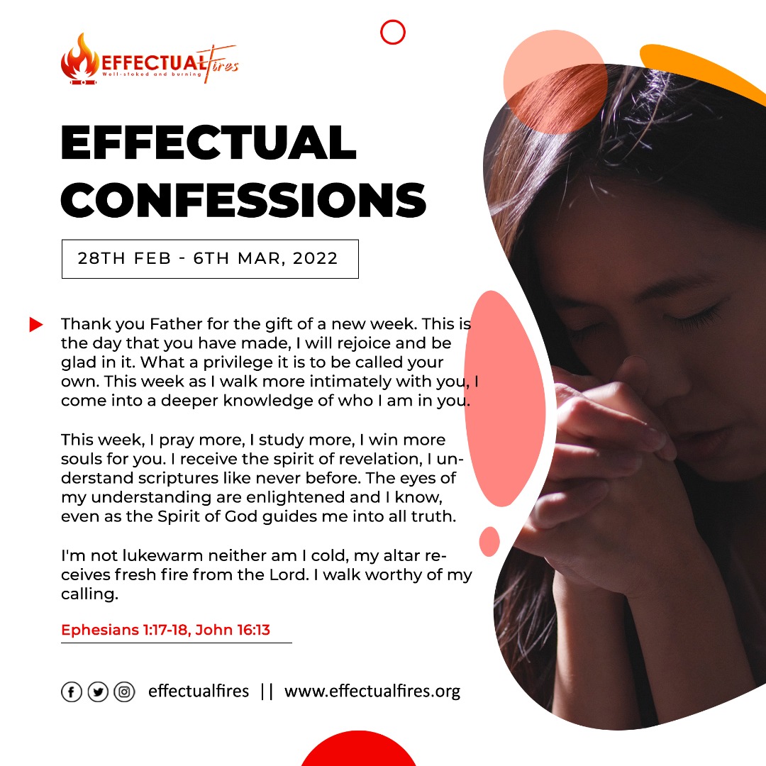 effectualnation's tweet photo. Hello Friends,

Welcome to a New week 😊

We enter rejoicing, For this is the day that the Lord has made.

We Believe therefore We Speak.

Drop a speaking comment 🔽

#newweek #believe #intimacy #rejoice #effectualconfessions #enlightened https://t.co/X01MLSC4CL