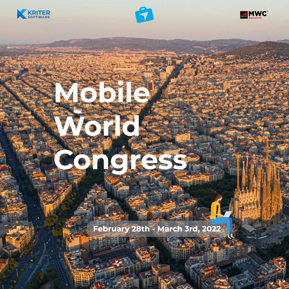 repcamp's tweet image. 📢 Ready for #MWC22 #Barcelona with enthusiasm! 
👉 You will find us at Hall 4 Stand 4C1 presenting the new version of repcamp.com the CRM and order taking app integrated to #kritererp suite and third-party software via API
📅 February 28th - March 3rd, 2022