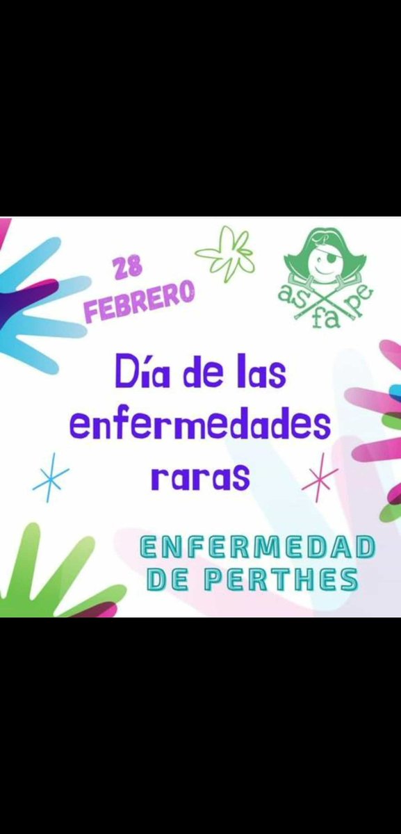 perthesasfape's tweet photo. Hoy se celebra el Día de las enfermedades raras y toda visibilidad es poca.¡Mucho ánimo a todos! #perthes https://t.co/V441H9s8fT