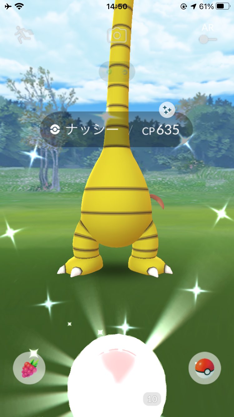 ぴよマール 0ac 実家で色違いアローラナッシー出た２ ポケモンｇｏ アローラナッシー ナッシー 色違い げつようび T Co Xtyqpvcwn2 Twitter