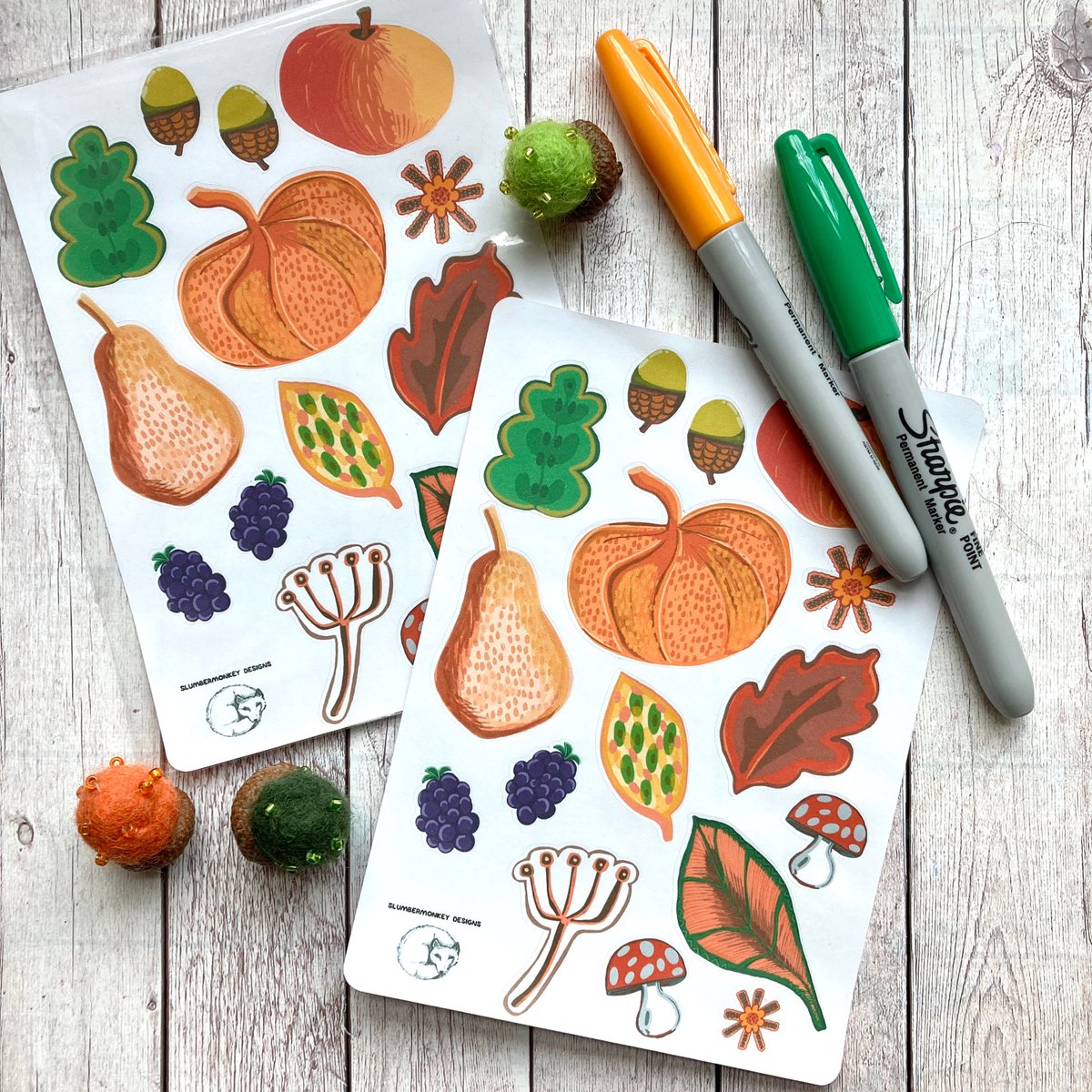 buck_lj's tweet photo. Autumn Stickers, Mini Sticker Sheet, A6 Paper Stickers, Fall Stickers, Planner, Journalling, Paper Crafts, Scrapbooking, Unique Stickers. https://t.co/UxgsBBHxei #Slumbermonkey #Etsy #FallStickers https://t.co/DeppGegVuf