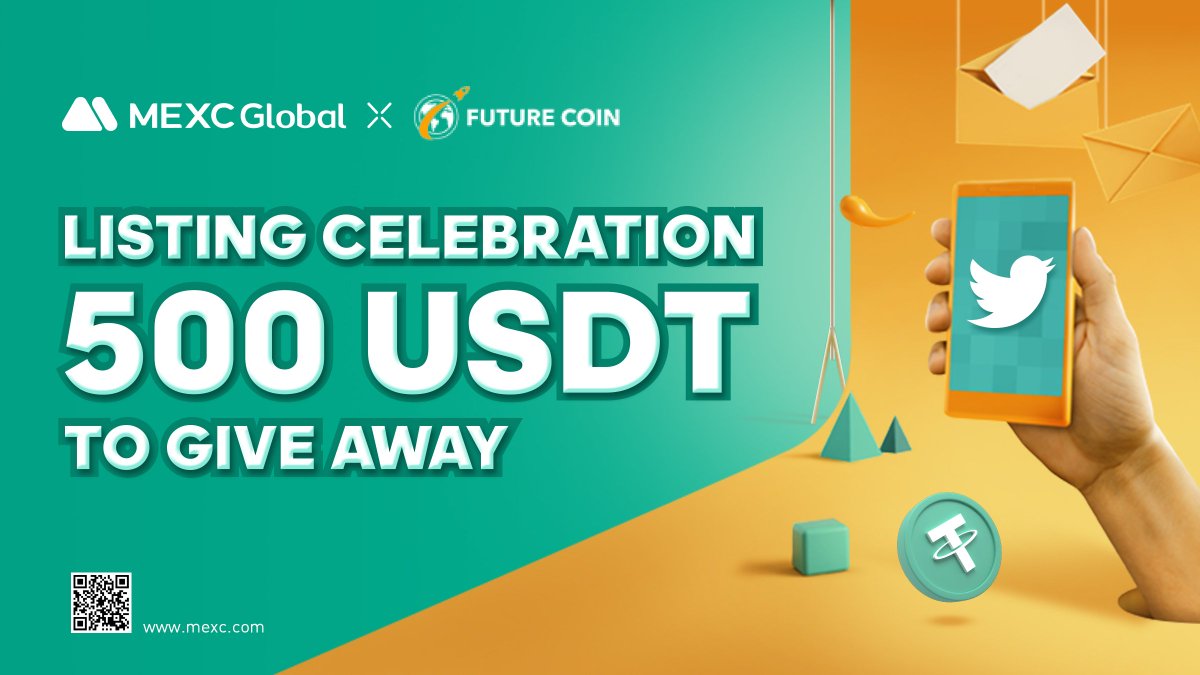 MEXC (@mexc_official) on Twitter photo To celebrate the listing of $FUTURE, we are giving away 500 $USDT to those who:
✅Follow <a href="/efuturecoin/">FutureCoin</a> & @MEXC_Global
✅Like, RT, and tag 3 frds
✅Comment #FUTUREonMEXC
🎁20ppl will be picked to win $25 each
#Giveaways #MEXCGlobal To celebrate the listing of $FUTURE, we are giving away 500 $USDT to those who:
✅Follow <a href="/efuturecoin/">FutureCoin</a> & @MEXC_Global
✅Like, RT, and tag 3 frds
✅Comment #FUTUREonMEXC
🎁20ppl will be picked to win $25 each
#Giveaways #MEXCGlobal
