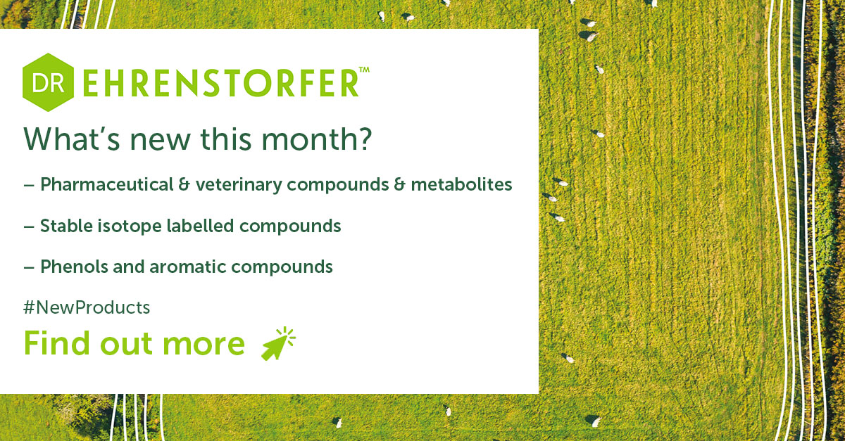 ✨We’re excited to introduce new products to our extensive reference materials portfolio. 
⬇ Catch up on what’s new in our product update now: okt.to/qV37Mi 

#ReferenceMaterials #WhatsNew #FoodAnalysis #EnvrionmentalAnalysis
#MassSpectrometry