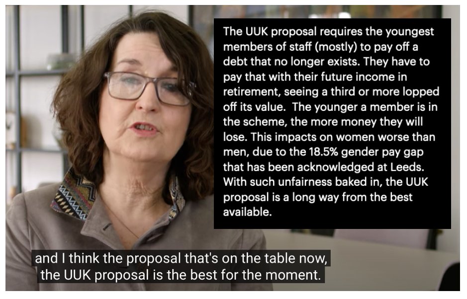 leedsucu's tweet photo. Conversation with the VC, part 5.The UUK proposals were not the best on the table. https://t.co/edVwDX8qrC