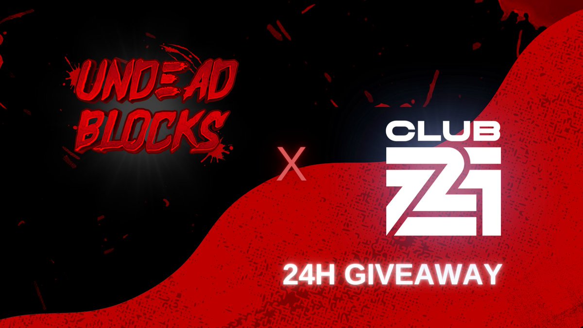 club721official's tweet photo. 🎉🎉 @club721official x @UndeadBlocks 🎉🎉

🎁 3x WL!!!

To enter:
1⃣ Follow @club721official, @UndeadBlocks and @AceyNft 
2⃣ Like and retweet
3⃣ Tag a couple of frens

Ends in 24h! 💜 https://t.co/DSmlN4G5Q3