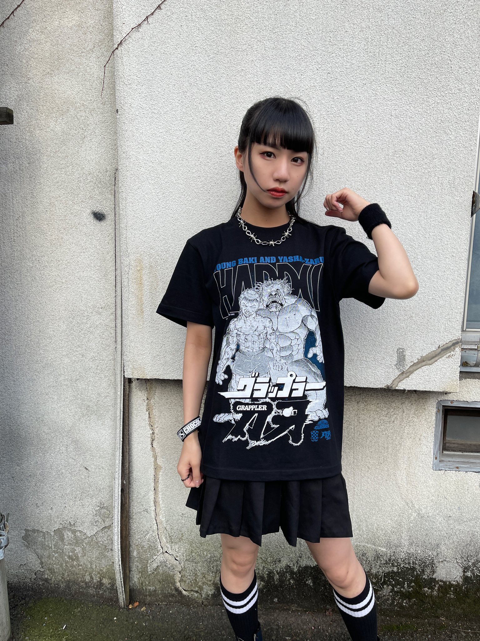 刃牙展 tシャツ バキ XL  範馬刃牙