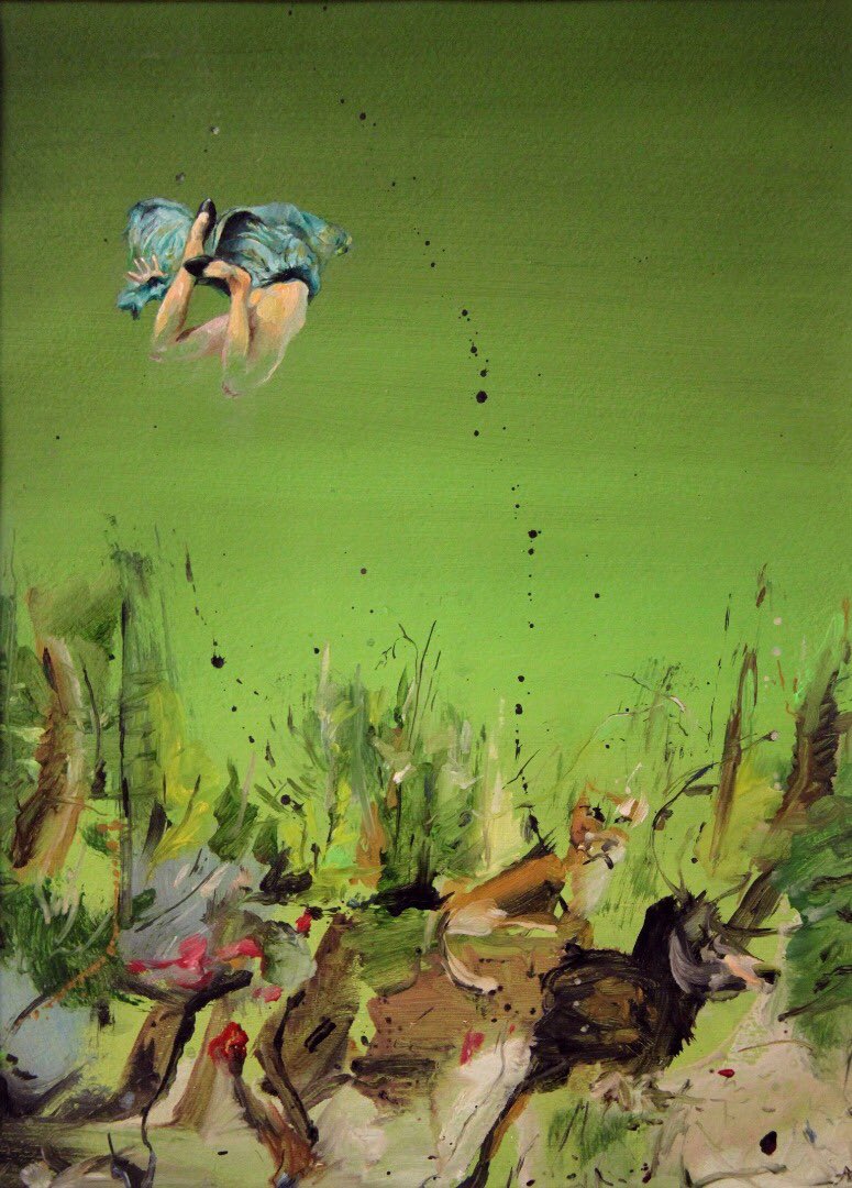 Nafisemran's tweet photo. Green falling
Oil on canvas,27.37cm, 2017
.
.
.
#art #artist #nafisemran #nft #nftart #visualart #DigitalArtist #falling #painting #AnimeArt https://t.co/r6OXZd3dot