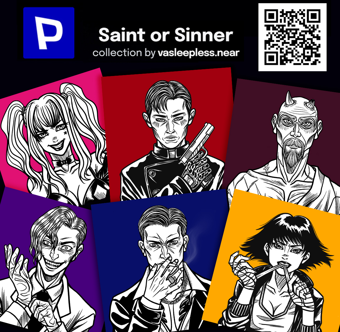 ImcMonster's tweet photo. 🔥เธรดรวมข้อมูลพลเมืองในเมืองนักบุญคนบาป
The citizens of the Saint or Sinner city
Everyone has an interesting background
Pick the one you like and enjoy their story! @ParasHQ

https://t.co/XrvQySXPD6

#NFTs #PARASnft #NEARnft #nftcollector #NFTCommunity  #NFTdrop #Paras #NFTthai https://t.co/Vi26daN2mN